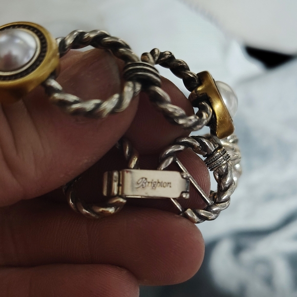Brighton "Meridian" Golden Pearl Bracelet - Picture 3 of 5